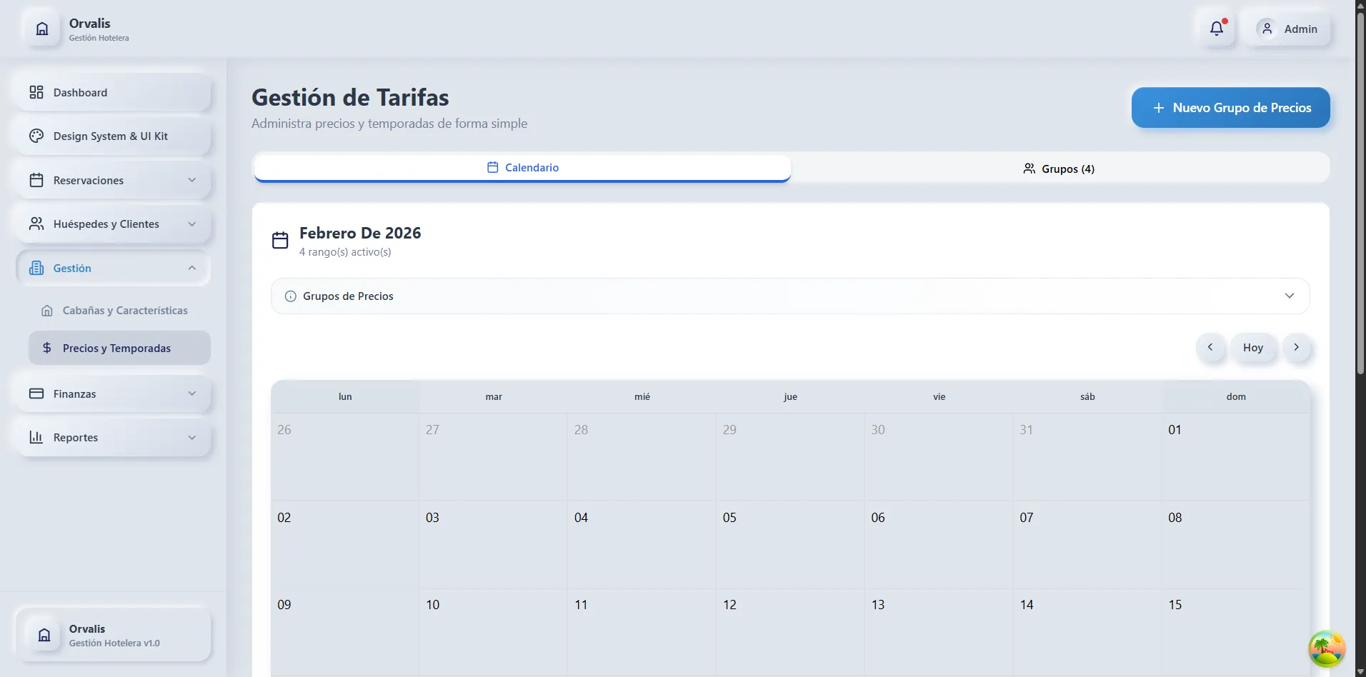 PMS Cabañas screenshot 3